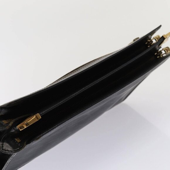 LOUIS VUITTON Epi Angian Shoulder Bag 2way Black - Picture 5 of 16
